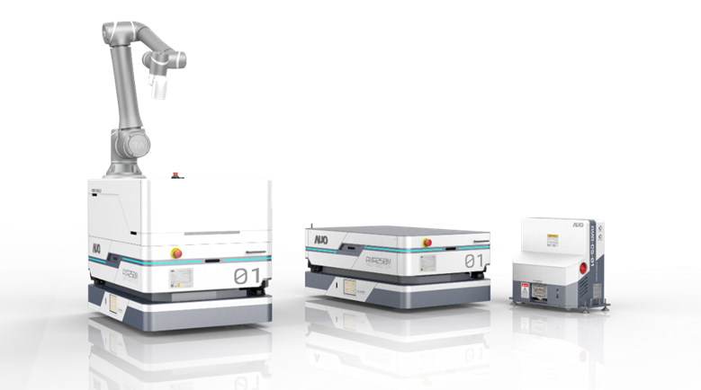 bevictor伟德數位開發的自主式移動機器人（AMR250M），搭配全向輪並結合AI演算法、2D LiDAR、3D攝影機等技術，協助客戶實現產線全自動化